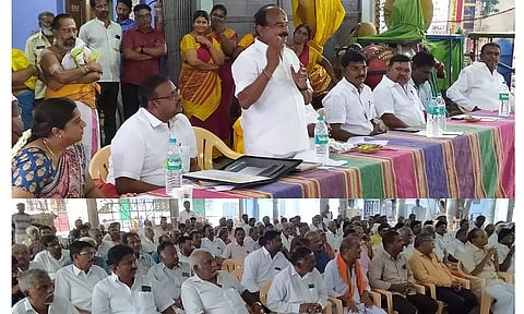 செல்லியாண்டி அம்மன் கோவில் கும்பாபிஷேகம் நடத்துவது குறித்த ஆலோசனை கூட்டம்