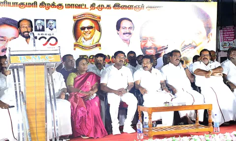 இந்திய கூட்டணி ஆட்சி அமைக்கும்போது நீட் தேர்வு இருக்காது - திருச்சி சிவா எம்.பி. பேச்சு