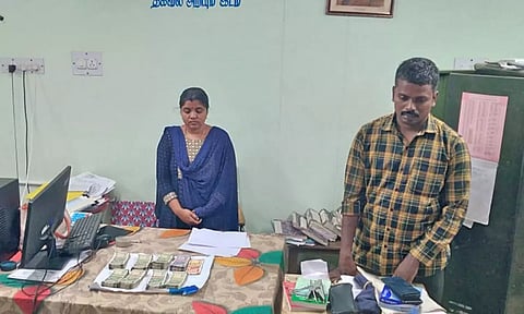 கணக்கில் வராத ரூ.8 லட்சம் பறிமுதல்: பெண் துணை சார்பதிவாளரிடம் லஞ்ச ஒழிப்புத்துறை போலீசார் விசாரணை