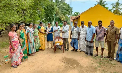 கால்நடைகளில் குடற்புழு நீக்கம் குறித்த செயல் விளக்கம்