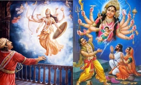 கிருஷ்ண ஜெயந்தி-துர்க்கையாக மாறிய பெண் குழந்தை