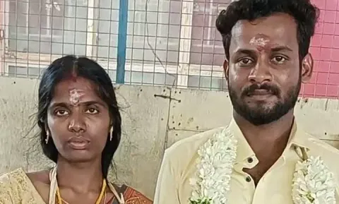காதல் ஜோடி  காவல் நிலையத்தில் தஞ்சம்