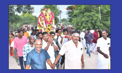 நாலுகோட்டை  அதிகுந்த வரத அய்யனார் கோவில் புரவி எடுப்பு விழா நடைபெற்றது.