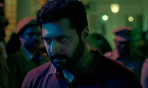 தப்பு பண்ணும் போது ஆண்டவன் பாத்துப்பானு விட்டுபோற அளவுக்கு பொறும இல்ல- இறைவன் டிரைலர்