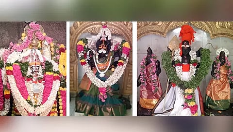 மூங்கில் வனத்து சங்கிலி கருப்பண்ணசாமி, பொன்னாச்சி அம்மன், வள்ளி தெய்வானை சமேத சுப்பிரமணியர் சிறப்பு அலங்காரத்தில்  காட்சியளித்தனர்.