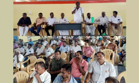 கோவை, திருப்பூர் மாவட்ட விசைத்தறியாளர் சங்க செயற்குழு கூட்டம்