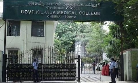 கீழ்ப்பாக்கம் அரசு ஆஸ்பத்திரியில் 450 படுக்கை வசதிகளுடன் 6 அடுக்கு புதிய கோபுர கட்டிடம்- விரைவில் திறக்க ஏற்பாடு