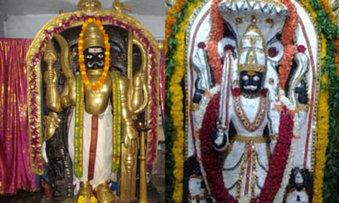 வீரபத்திரருக்கான உடைகள்-கம்பளி ஆடை