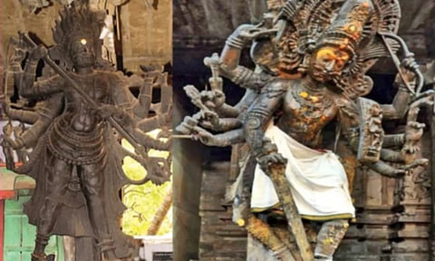 தென்காசி  கோவில் வீரபத்திரர்