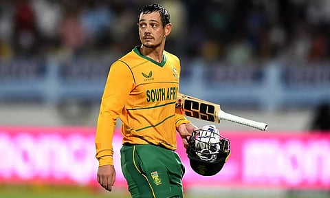 ஒருநாள் போட்டி- ஓய்வு முடிவை அறிவித்த குயிண்டன் டி காக்