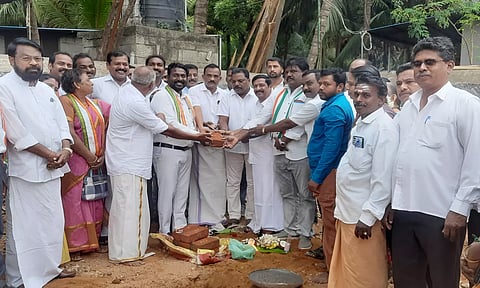 ஒற்றையால்விளையில் ரூ.12 லட்சம் மதிப்பீட்டில் புதிய அங்கன்வாடி மைய கட்டிடம்