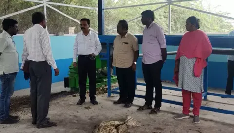 நகராட்சி கூடுதல் நிர்வாக இயக்குனர் திடீர் ஆய்வு