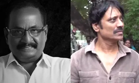 மாரிமுத்து உடலுக்கு இயக்குனரும், நடிகருமான எஸ்.ஜே. சூர்யா நேரில் அஞ்சலி