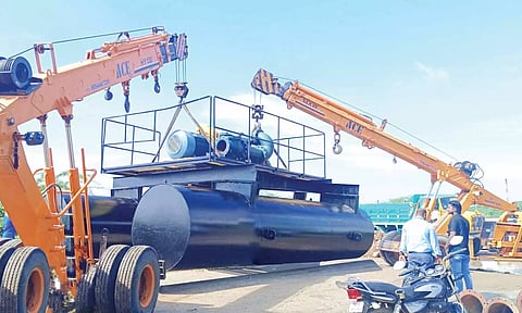 25 கல்குட்டைகளில் தேங்கி கிடக்கும் 0.375 டி.எம்.சி. மழைநீர் சென்னை குடிநீருக்கு பயன்படுத்த முடிவு