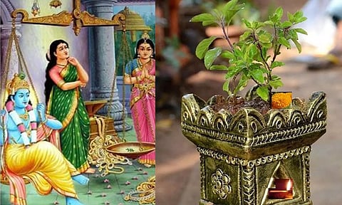 தான் என்னும் அகந்தையை துரத்திய துளசி