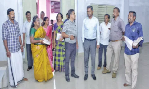 திருவட்டார்-மேல்புறம் யூனியன்களில் வளர்ச்சி திட்ட பணிகளை ஆய்வு செய்த கலெக்டர்