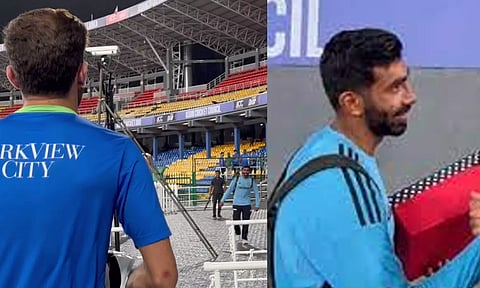 பும்ராவின் குழந்தைக்கு பரிசு வழங்கிய பாகிஸ்தான் வீரர்- வைரலாகும் நெகிழ்ச்சி வீடியோ