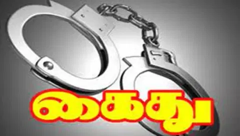 கிச்சிப்பாளையத்தில்2 பேரை அரிவாளால் வெட்டிய வாலிபர் கைது