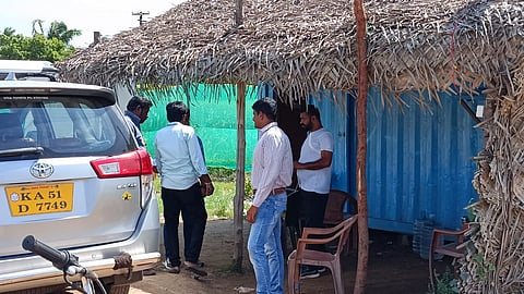 மணல் குவாரியில் அமலாக்க துறையினர் சோதனை