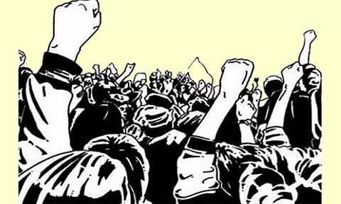 மாற்றுத்திறனாளிகள் காத்திருப்பு போராட்டம்