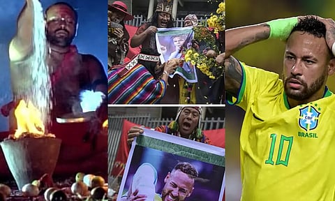 கோல் அடிக்க கூடாது.. நெய்மருக்கு ஜண்டா மந்திரம் போட்ட மாந்திரீகர்கள்- பயமுறுத்தும் வீடியோ