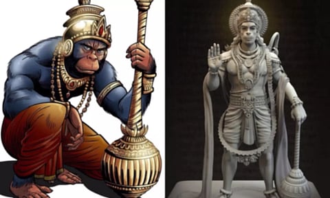 அனுமனின் உருமாறும் திறன்