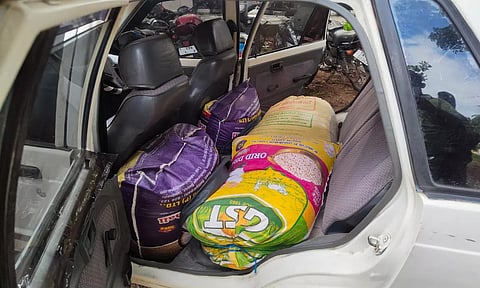 கொல்லங்கோட்டில் இருந்து கேரளாவுக்கு கடத்த முயன்ற 300 கிலோ ரேஷன் அரிசி பறிமுதல்