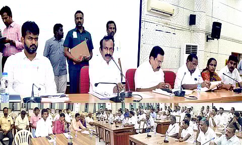 கழிவுகளால் ஏற்படும் பாதிப்புகள் குறித்த கருத்து கேட்புக் கூட்டம்