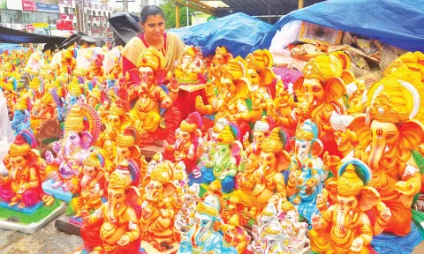 குமரி மாவட்டத்தில் 10 ஆயிரம் விநாயகர் சிலைகளை பிரதிஷ்டை செய்ய ஏற்பாடு