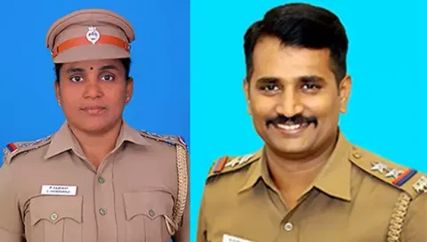 செவ்வாய்ப்பேட்டை போலீஸ் இன்ஸ்பெக்டர் சந்திரகலா, நுண்ணறிவு பிரிவு சப்-இன்ஸ்பெக்டர் ராமகிருஷ்ணன்