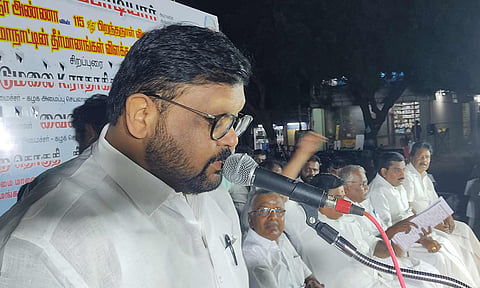 இனி வரும் காலங்களில் தி.மு.க.விற்கு தகுந்த பாடம் புகட்டப்படும்- வைகைசெல்வன் பேச்சு