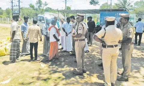 கவர்னர் ஆர்.என்.ரவி வருகையை முன்னிட்டு திருச்சி மத்திய மண்டல ஐ.ஜி. பாதுகாப்பு ஏற்பாடுகள் குறித்து ஆய்வு செய்யப்பட்டது.