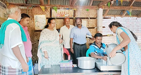 ஆவின் பொது மேலாளர் ஆய்வு