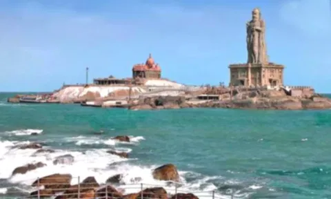 கன்னியாகுமரியில் 4-வது நாளாக கடல் நீர்மட்டம் தாழ்வு