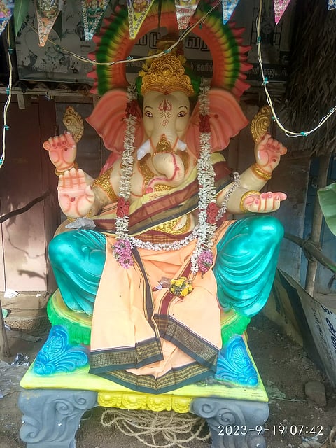 கந்தர்வகோட்டையில் விநாயகர் சதுர்த்தி விழா