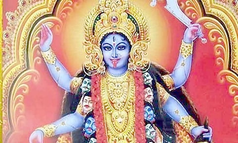 கோட்டை காளியம்மன் கோவிலில் சிறப்பு வழிபாடு