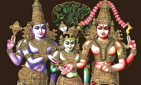 கணையாழியுடன் பெருமாள்