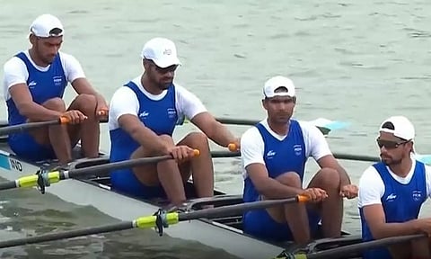 ஆசிய விளையாட்டு 2023 - துடுப்பு படகு போட்டியில் இந்தியா இன்று 2வது வெண்கலம் வென்றது