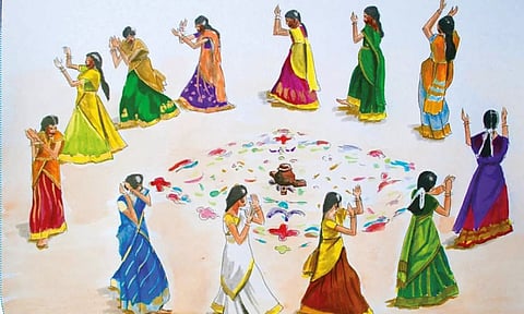 தனித்துவமாக விளங்கும் 'வள்ளிக்கும்மி'