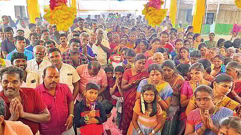 ஏரல் அருகே இடையர்காடு கிராமத்தில் முத்தாரம்மன் கோவில் கொடை விழா