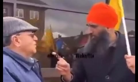 உண்மை எது: காலிஸ்தான் ஆதரவாளர் குஜராத்தியை மிரட்டியது கனடாவிலா?