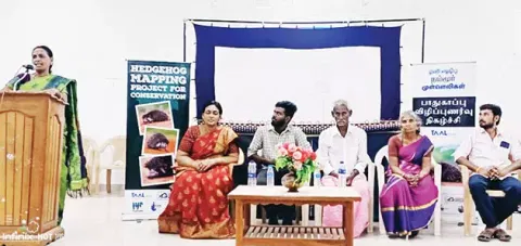 திருச்செந்தூர் ஆதித்தனார் கல்லூரியில் வனவிலங்கு பாதுகாப்பு விழிப்புணர்வு நிகழ்ச்சி