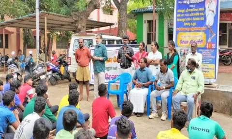 தூய்மை விழிப்புணர்வு ஏற்படுத்தப்பட்டது.