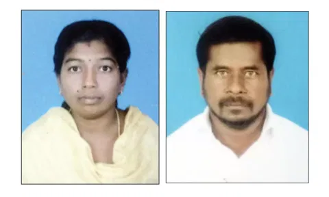 கொலை செய்யப்பட்ட ரேஷ்மி, தப்பி ஓடிய அகிலன்.