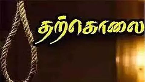 பனமரத்துப்பட்டி அருகேமரத்தில் தூக்கு போட்டு தற்கொலை செய்த  தொழிலாளி
