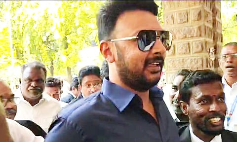 கோர்ட்டுக்கு வந்த துரைதயாநிதி.