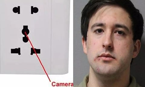 படுக்கையறை, குளியலறை, ஒப்பனை அறை, எங்கும் கேமிரா: வசமாக சிக்கிய பக்ஸீ'ஸ் இணைநிறுவனரின் மகன்