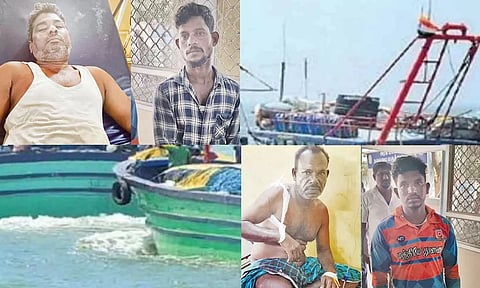 நாகை மீனவர்கள் மீது மீண்டும் இலங்கை கடற்கொள்ளையர்கள் கொடூர தாக்குதல்