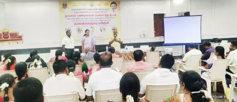 சோழவந்தானில் தூய்மை பணியாளர்களுக்கு பயிற்சி முகாம்