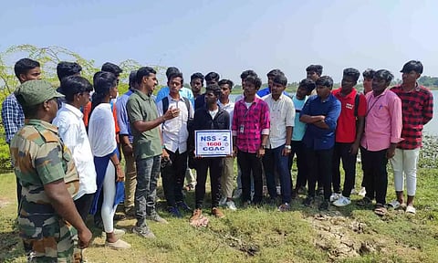 விழிப்புணர்வு நிகழ்ச்சி நடைபெற்றக் காட்சி.